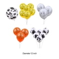 thumbnail image 3 of kurtrusly 100 Pieces Birthday Balloons Kids Animal Printed Light-weight House Balloon Room Kit 12 Inch Photo Props Shower Accessory Zebra Print, 3 of 6