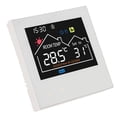 thumbnail image 1 of Smart Programmable Thermostat HD Color Touchscreen with Energy Saving Mode Flame Retardant for Home Commercial Use, 1 of 7