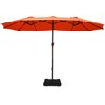 thumbnail image 1 of Patiojoy Parasol de Patio Extérieur Double Face de 15 Pi Pare-Soleil avec Base, 1 of 9