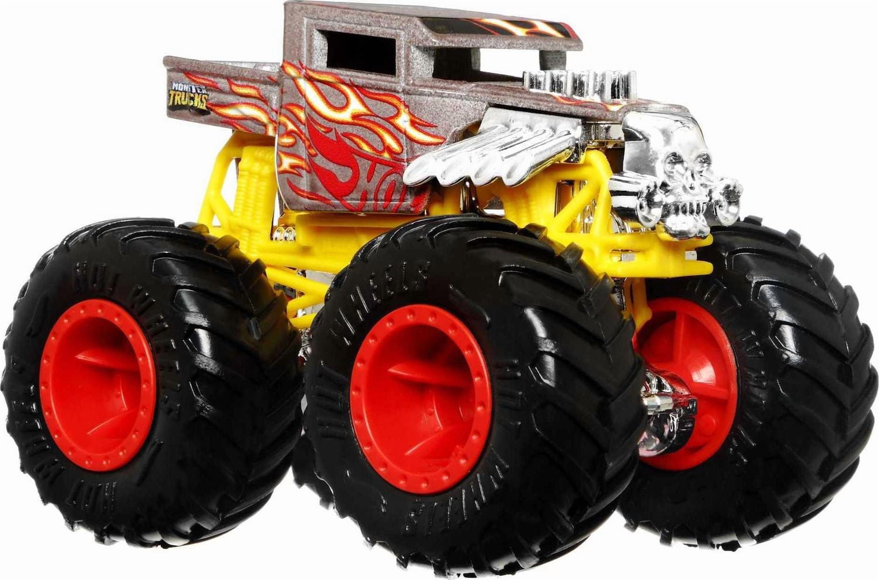 Hot Wheels Monster Trucks Color Shifters Camion, échelle 1:64 Bone Shaker