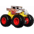 thumbnail image 1 of Hot Wheels Monster Trucks Color Shifters Camion, échelle 1:64 Bone Shaker, 1 of 6
