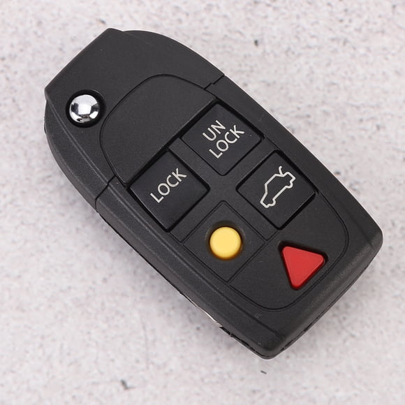 Key Fob Battery Replacement, Keyless Entry Remote, Car Key Case 5 Buttons for Car Key