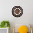 thumbnail image 3 of Rongfmy Creative Wall Clocks Non Ticking Hanging Round Clock Battery Operated for Indoor, 3 of 7