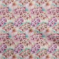 thumbnail image 1 of oneOone Velvet Sea Green Fabric Floral Sewing Craft Projects Fabric Prints By Yard 58 Inch Wide-FK, 1 of 4