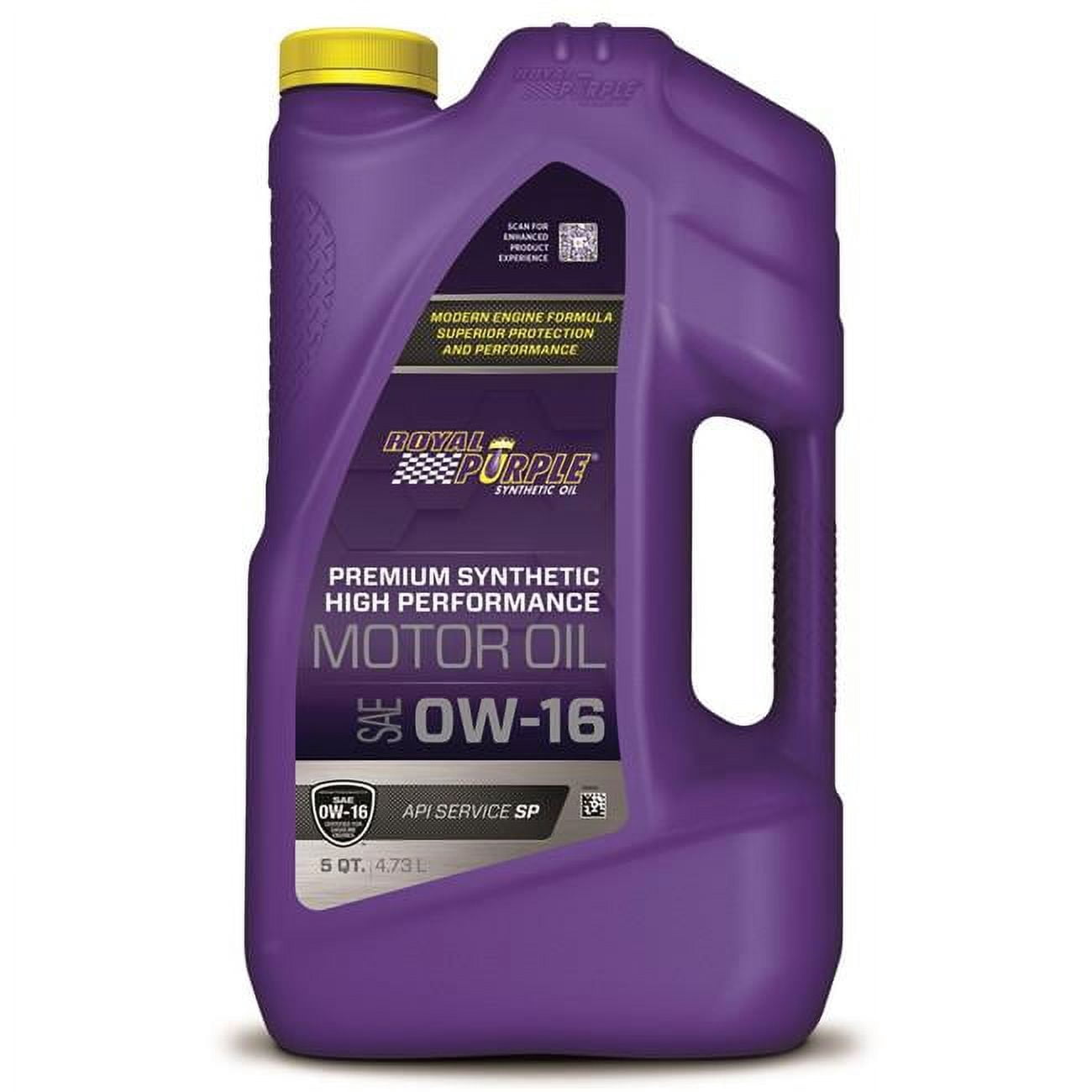 Royal Purple ROY53016 5 qt. 0W16 API Full Synthetic Engine Oil - Set of 3