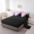 thumbnail image 3 of YST Ombre Gradient Geometric Stripe 7-Piece Bed in a Bag Bedding Set, Full Size Comforter Set, Modern Abstract Design, 3 of 4