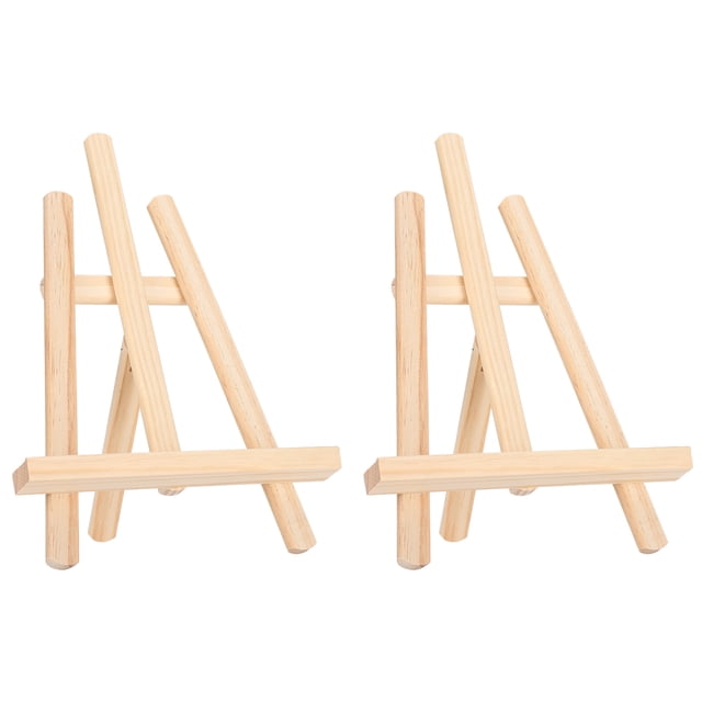 Kids Easel, Tabletop Easel 2Pcs Desktop Easel Easel Stand, Artworks Decoration For Placing Photos Collectibles