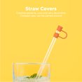 thumbnail image 3 of Decorative Dustproof Splashproof  Reusable Party Shopping Travel Camping Straw Cover Straw Covers, 3 of 8