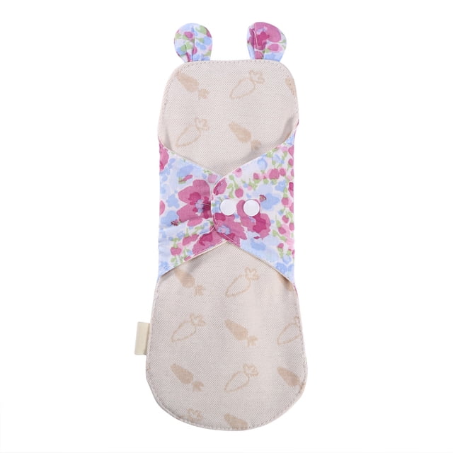 Pantiliners, Reusable 9.8Inch Environmental Breathable Sanitary Napkins, Convenient Outdoor Home For Women Girls