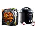 thumbnail image 1 of GraniteStone Diamond 12-in-1 Multicooker with LED Display, Electric Pressure Cooker, Slow Cooker, Rice Cooker, Steamer, Saute, Yogurt Maker and Warmer, 6 Quart, 12 Pre-Set Functions, 1 of 6