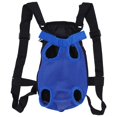 thumbnail image 3 of Five Holes Backpack Front Chest Tote Carrier Net Bag Pet Carrier Bag, Dog Carrier Bag, Easy-access Side Zips Traveling Long Trail Walks For Pet Hiking For Dog, 3 of 7
