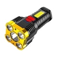 thumbnail image 2 of Dvkptbk Flashlight External Flashlight USB Handheld Five Core Flashlight High Outdoor Searchlight Highlight Portable Camping Camping Essentials, 2 of 3