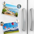thumbnail image 4 of 12Pcs Glass Strong Magnetic Refrigerator Magnets Fridge Sticker, Cute Magnets Decoration for Crafts, Fun Fridge Magnets for Whiteboard Kitchen Office Cabinet Classroom, 4 of 7