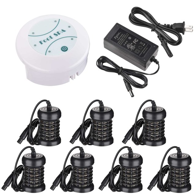 Yescom Ionic Detox Foot Bath Spa Machine with 7 Arrays Health Care Personal Home