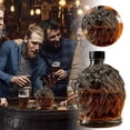 thumbnail image 1 of JJKBVCLO The Mighty Head Whisky Bottle Is Decorated With Special Interesting Bottles., 1 of 1