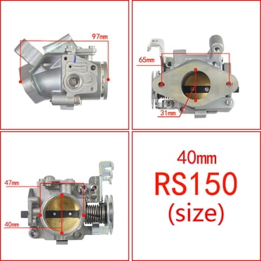 Corps d'Accélérateur de Course pour Moto 32mm 34mm 36mm 38mm 40mm pour Honda Winner Sonic 150 Supra Gtr150 Rs150 Gtr Rs 150