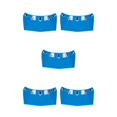 thumbnail image 2 of Transemion for Visor Peak 5-Snap Open Face Spare Parts Replaces Blue Type A 5Set, 2 of 6