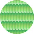 thumbnail image 1 of Ahgly Tapis d'Intérieur Lavable en Machine Carré Transitionnel Vert Émeraude, 3 Pieds Carré, 1 of 7