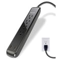 thumbnail image 1 of Philips 4 Outlet 2 USB Port Surge Protector, 720 Joules, 4ft Cord, Black, 1 of 6