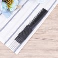 thumbnail image 4 of Milisten Black Carbon Fiber Anti-Static Steel Wire Clip Comb Rat-Tail Comb Hair Tool, 4 of 5