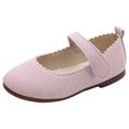thumbnail image 1 of FhsagQ Shoes Kids Shoes Slippers Size 10 Girls Sandals Solid Color New Pattern Fashion Lightweight Flat Bottom Comfortable Hook Loop Princess Shoes Kids Slippers Size 1 Kids Slippers Size 1 26, 1 of 9