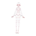 thumbnail image 4 of HILABEE Gabarit de Dessin Mode Règle Couture Motifs Humanoïdes Design pour Concevoir, 4 of 9