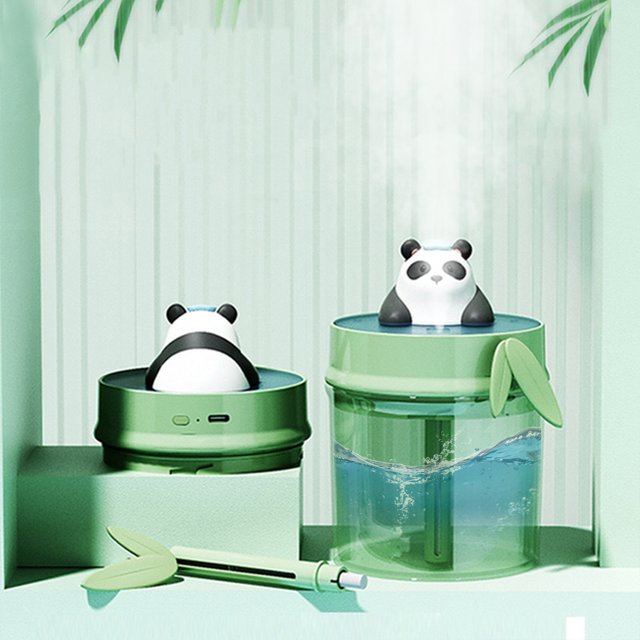 TIMIFIS Home Humidifier Usb Humidifier with Light Quiet Cool Mist Humidifier for Bedroom and Office Plants Easy to Clean Humidifiers for Bedroom