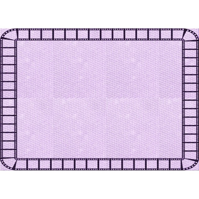 Ahgly Company Tapis Rectangulaire Lavable en Machine Intérieur Transitionnel Lilas Riche Violet, 2 Pieds x 5 Pieds