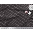 thumbnail image 2 of Soimoi Silk Fabric Floral Shirting Printed Fabric 1 Yard 42 Inch Wide, 2 of 3
