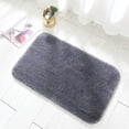thumbnail image 2 of Bathroom Rug, Extra Thick Microfiber Bath Mat, High-Pile and Super Absorbent, Rubber Backed Non Slip, Machine Washable, Soft Plush Shaggy Bath Rugs for Bathroom Floor, Tub and Shower, 2 of 5