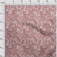 thumbnail image 3 of oneOone Jersey de Coton Rouge Foncé Tissu à Blocs Matière de Robe Tissu Imprimé Tissu au Mètre 58 Pouces de Large, 3 of 5