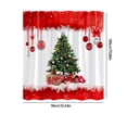 thumbnail image 3 of Birdeem Doublure de Rideau de Douche, Crochets de Rideau de Douche, Rideau de Douche de Noël Motif Arbre de Noël Rideau de Douche Rideau de Dortoir Rideau Séparateur de Pièce, Ensemble de Rideaux de Douche, Rideaux de Douche pour Salle de Bain, 3 of 6