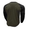 thumbnail image 4 of RXIRUCGD Chandail à Capuchon à Col Rond pour Homme, Assorti de Couleurs, Retour aux Anciens, Vert Armée, Taille : L, 4 of 5