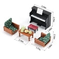 thumbnail image 3 of Ensemble de Meubles de Maison de Poupée Multicolore Cuisine Ensemble de Jeu Librairie Terrain de Jeu Réfrigérateur Miniature Accessoires de Scène de Jeu Jouets, 3 of 8