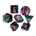 thumbnail image 4 of 7 Pcs Couleur Polyédrique Nouveauté pour Jeux de Cartes DND RPG H, 4 of 8