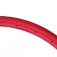 thumbnail image 2 of Vélo à Pignon Fixe Bicyclette Pneu Plein Chambre à Air Pneu Non Pneumatique 24*1 3/8 Rouge, 2 of 9