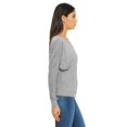 thumbnail image 2 of Bella + Canvas Ladies' Flowy Long-Sleeve Off Shoulder T-Shirt, 2 of 3