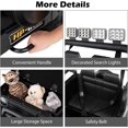 thumbnail image 4 of OLAKIDS 2 Seater Ride on Truck, 12V Battery Powered Electric Vehicle for Kids with Remote Control, Power Display, LED Lights, Story, Suspension System, MP3, Ride on Toy for 3+ Boys Girls, 4 of 9