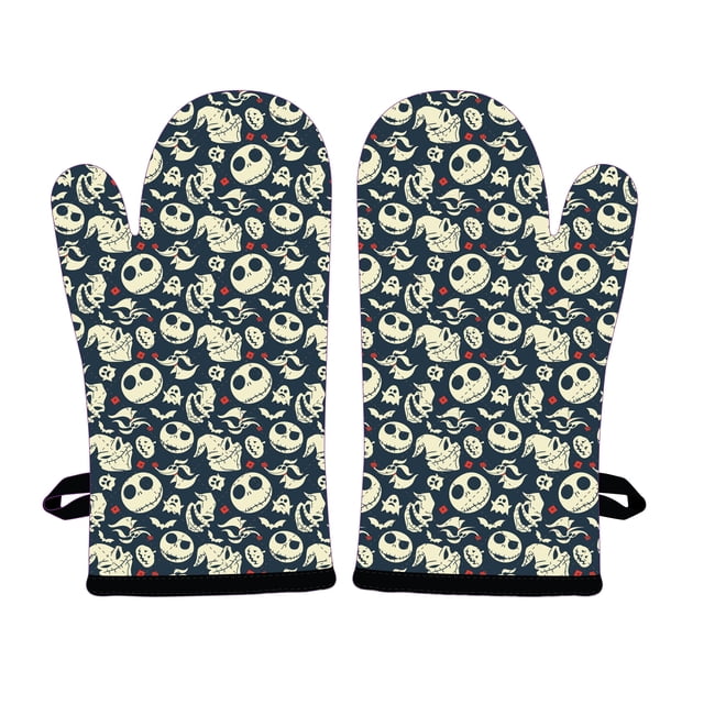 Disney The Nightmare Before Christmas Jack and Oogie Boogie All-Over Print Oven Mitt