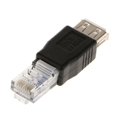thumbnail image 3 of Milaget Mini Adaptateur USB 2.0 Femelle vers Connecteur Convertisseur LAN AF Réseau Ethernet, 3 of 5