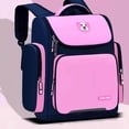 thumbnail image 3 of Agiferg Cartoon Elementary School Backpack Large Capacity Polyester Nylon School Bag For Kids Large Size(15x11.4x6.3in), 3 of 6