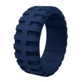 thumbnail image 1 of CHUANK Finger Ring Rubber Band Ring Silicone Rings Tire Pattern Wedding Men Breathable➳-01 green-10, 1 of 9