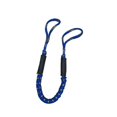 thumbnail image 1 of Elastic Boat Bungee Dock Line Docking Rope Bungee Dock Lines Boat Dock Line Stretches to 5.5ft Blue Yellow Dots, 1 of 9