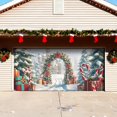 thumbnail image 4 of SIfdSeng Get it Fast Large Garage Door Banner Outdoor for Holiday Season Front Porch Yard Festive Party Welcome Sign, 4 of 5
