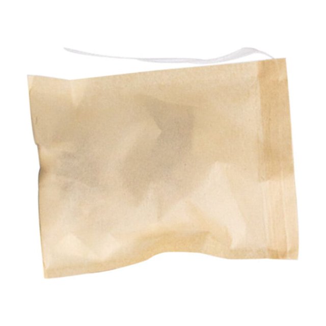 300 Pieces Teabags Drawstring Filter Bags Strainer Infuser Pouch Penetration Seal Tea Bag Powder Spices Teaware 8*10 CM