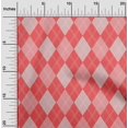 thumbnail image 2 of oneOone Cotton Poplin Bright Red Fabric Check Craft Projects Decor Fabric Printed By The Yard 42 Inch Wide, 2 of 4
