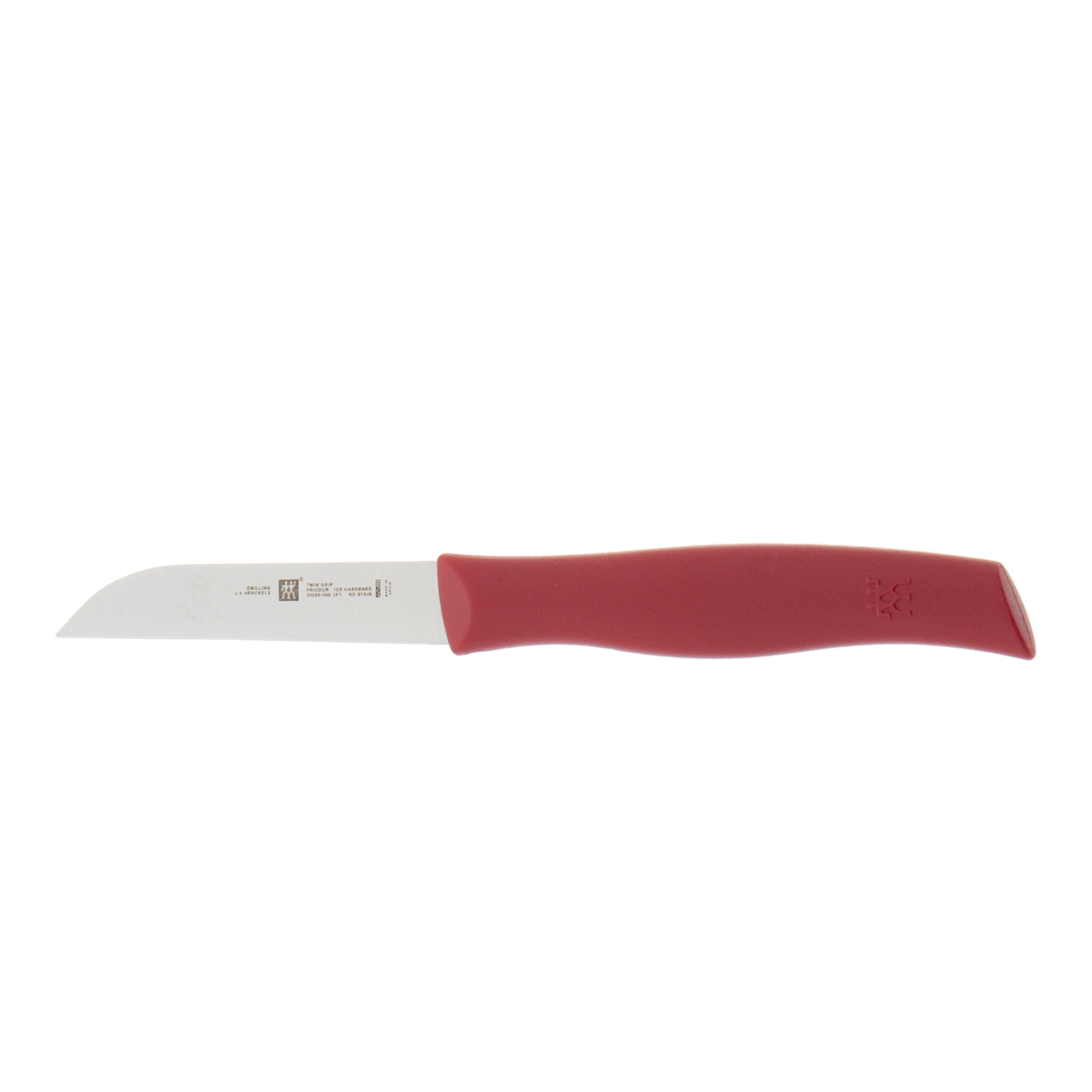 ZWILLING TWIN Grip 3 inch Vegetable Knife, Red