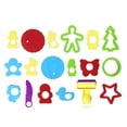 thumbnail image 4 of 29 Pieces Play Dough Tools Playdough Accessories Set Various Molds Rollers Cutters Educational Gift for Children, Random Color, 4 of 4