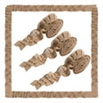 thumbnail image 2 of 6 Rolls Ruffled Bulletin Board Borders for Classroom Decor Farmhouse Classroom Decor Burlap Bulletin Borders,6 Rolls * Ruffled Bulletin Board Borders,Brown, 2 of 7
