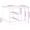 thumbnail image 4 of vidaXL Coffee Table Sonoma Oak 55x55x43 cm Engineered Wood, 4 of 4
